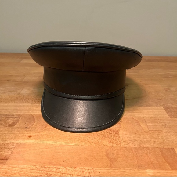 Elegant Moments Leather Hat (OS) - Picture 3 of 9